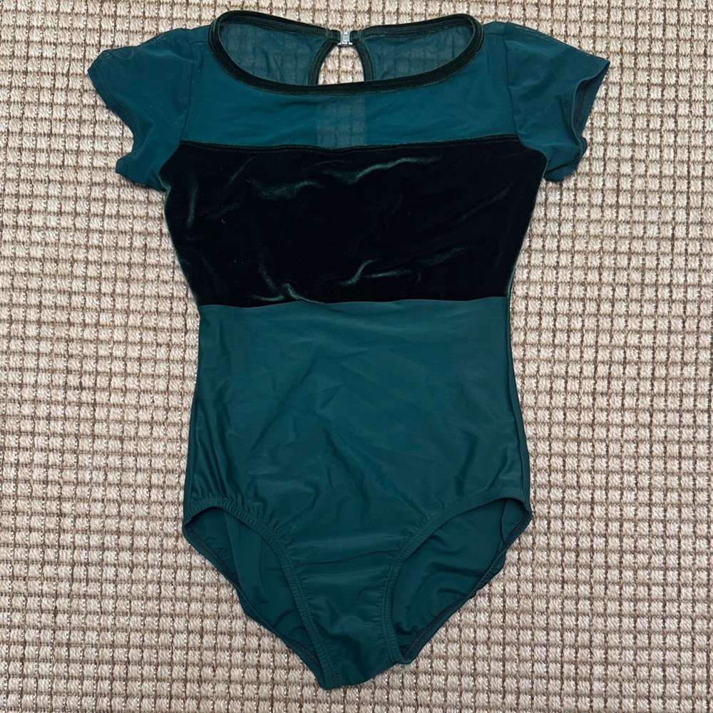 Green Women's Leotard